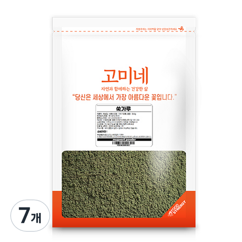 고미네 쑥가루, 300g, 7개