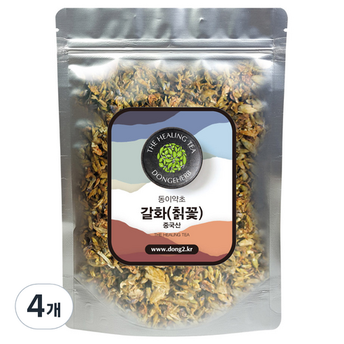 동이약초 칠꽃 갈화, 150g, 4개
