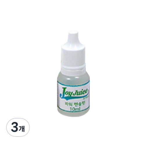 아로마조이 조이쥬스 슬라임 향료 10ml, 3개, 파워멘솔