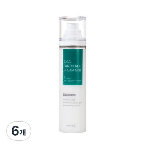 앤서나인틴 시카판테놀 크림 미스트, 120ml, 6개