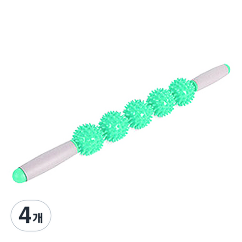트로비스 마사지스틱, 4개, 민트
