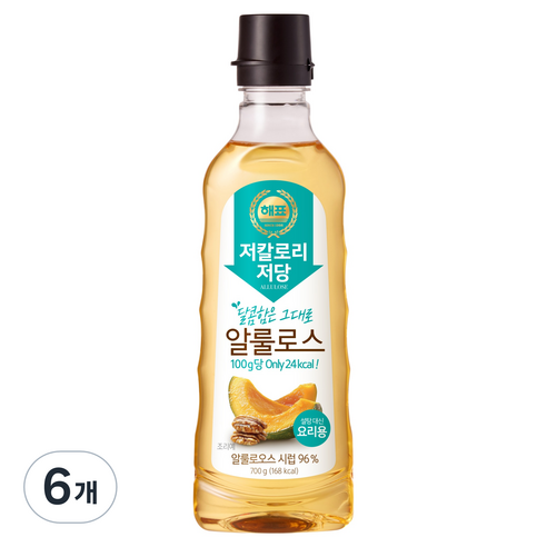 해표 요리용 알룰로스, 700g, 6개