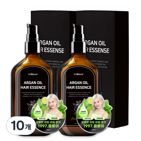 셀러버 아르간 퍼퓸 헤어에센스 오일 클로이, 10개, 100ml