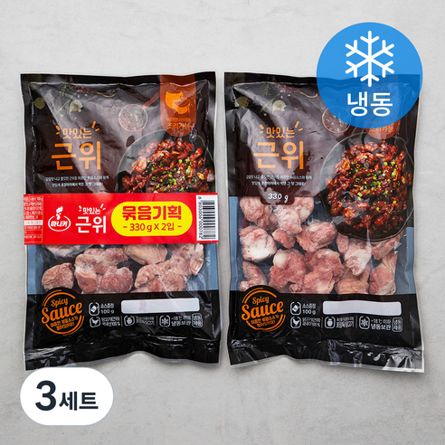 마니커 맛있는 근위 330g x 2p + 소스 100g x 2p (냉동), 3세트