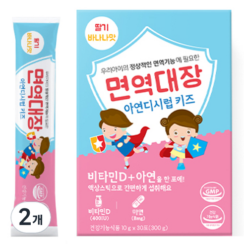 아동용 면역대장 아연디시럽 키즈 30p, 300g, 1개