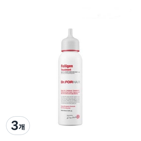 닥터포헤어 폴리젠 헤어트리트먼트, 200ml, 3개