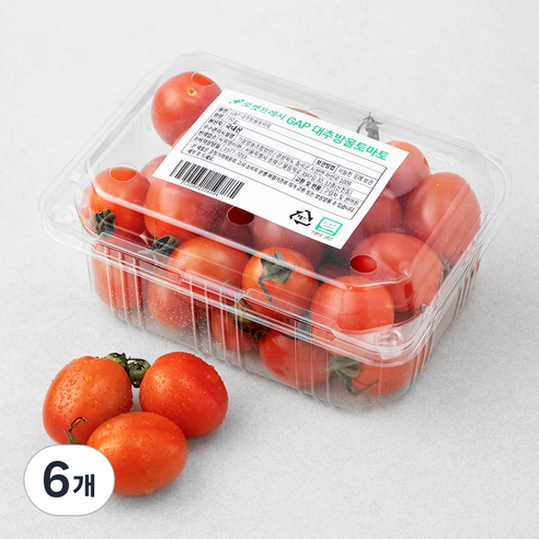GAP 대추방울토마토, 750g, 6개
