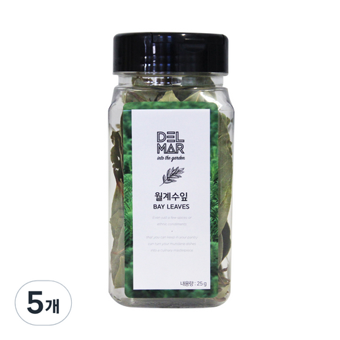 딜리셔스마켓 월계수잎, 25g, 5개