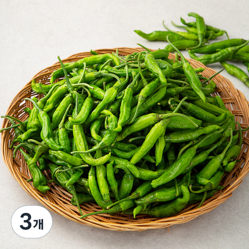국내산 꽈리고추, 1kg, 3개