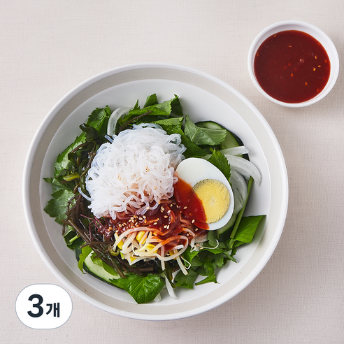 정미경키친 바로만든 실곤약 해초비빔국수, 470g, 3개