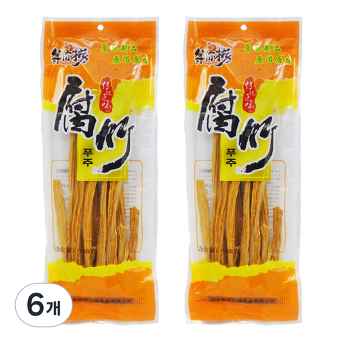 등니라오 푸주, 165g, 6개