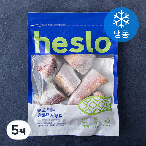 해슬로 동태 토막 (냉동), 500g, 5팩