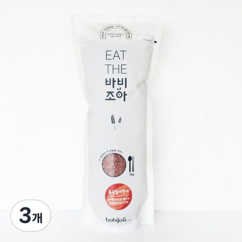 홍국발아현미, 1kg, 3개