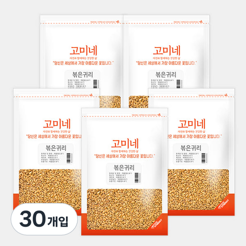 고미네 볶은 귀리, 150g, 30개