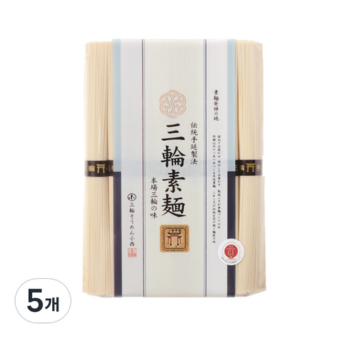 미와 수연 소면, 400g, 5개