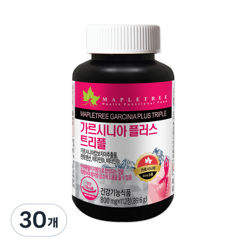 메이플트리 가르시니아 다이어트 플러스 트리플, 30개, 89.6g