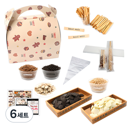 맛나요 막대과자 만들기 세트, 6세트, 12종
