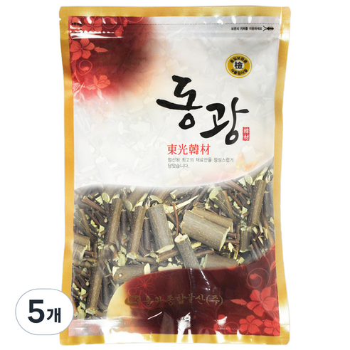 동광 절 지구목 국내산, 600g, 5개