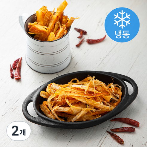 페스츄리오징어 매운맛 (냉동), 250g, 2개