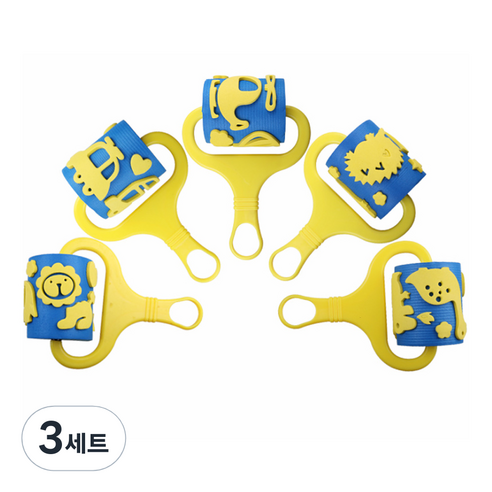 EVA 대형 롤러 5종 세트, 다양 랜덤발송, 3세트