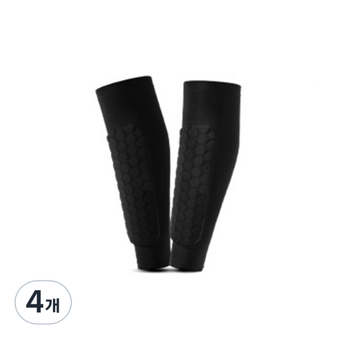 종아리 보호대 블랙, 4개
