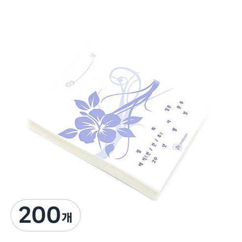 메디페이퍼 디자인 약봉투, 댄싱샤론, 200개