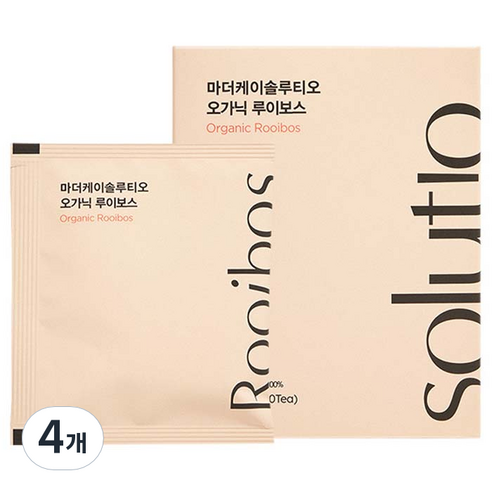 마더케이솔루티오 오가닉 루이보스 10p, 4개, 15g