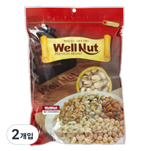 웰넛 자연두레 생피스타치오, 200g, 2개