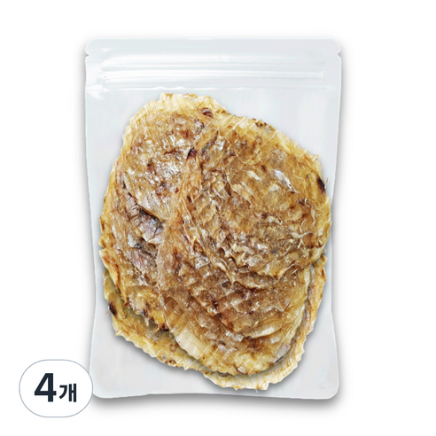 바다모아 참 쥐포, 300g(중), 4개