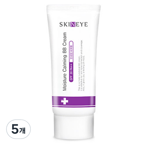 스킨아이 모이스처 카밍 비비 크림 SPF30 PA++, 5개