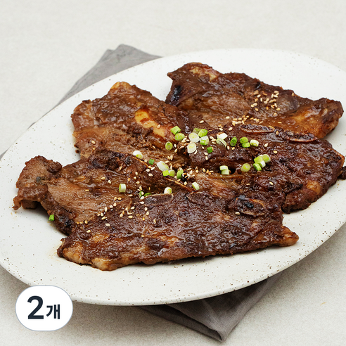 셰프초이스 양념돼지갈비, 800g, 2개