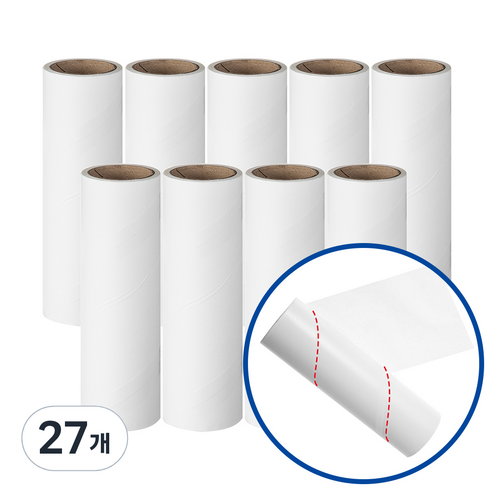 코멧 사선컷팅 테이프 클리너 리필, 27개