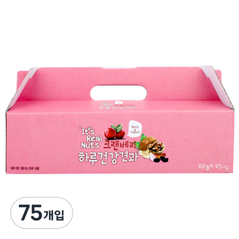 잇츠리얼넛츠 크랜베리 요거트 믹스넛, 20g, 75개입