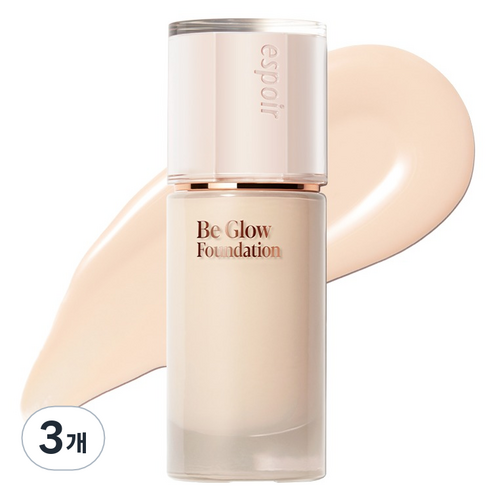 에스쁘아 비글로우 파운데이션 30g SPF27 PA++, 13N 뉴트럴 포슬린, 3개