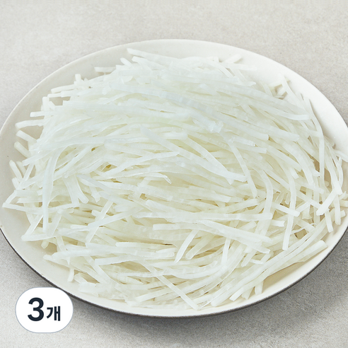 무채, 1kg, 1개입, 3개