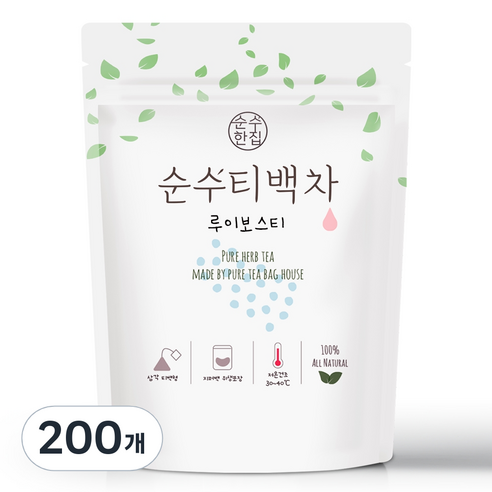 순수한집 루이보스티 삼각티백, 1g, 200개입