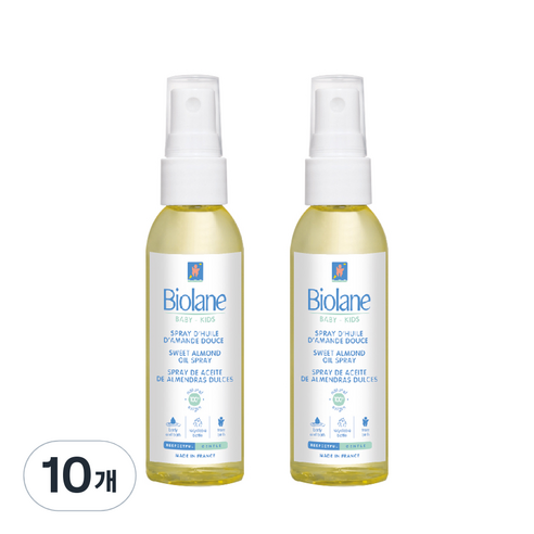 비올란 베이비 스위트 아몬드 오일 스프레이, 10개, 75ml