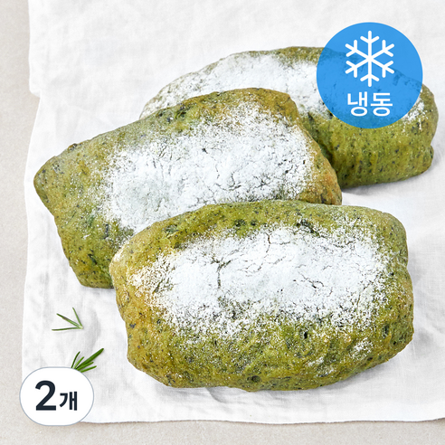 야미요밀 정성가득 채식 노지참쑥 쌀치아바타 3개입 (냉동), 465g, 2개