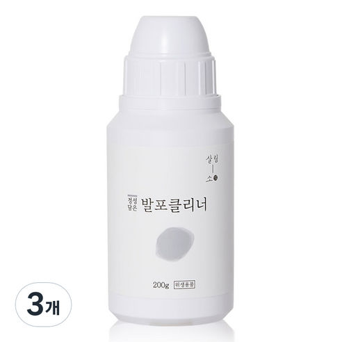 살림소 발포클리너, 200g, 3개