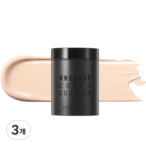 조성아TM 원샷 커버 쿠션 파운데이션 리필 SPF50+ PA++++ 30ml, 3개, 1호 라이트 베이지