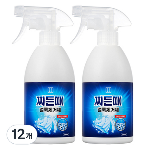 생활공식 찌든때 얼룩제거제, 500ml, 12개