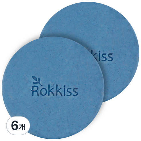 록키스 모낭 어성초 클렌징 비누, 100g, 6개