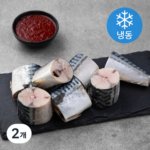 사랑해어 간편한 손질 조림용 노르웨이 고등어 (냉동), 1.5kg, 2개