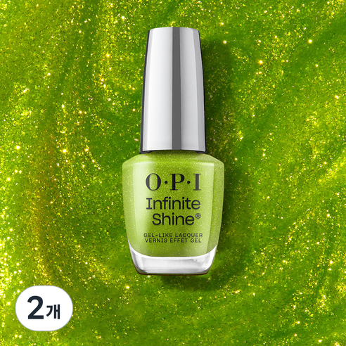 오피아이 인피니트샤인 매니큐어, ISL149 Limelight, 15ml, 2개