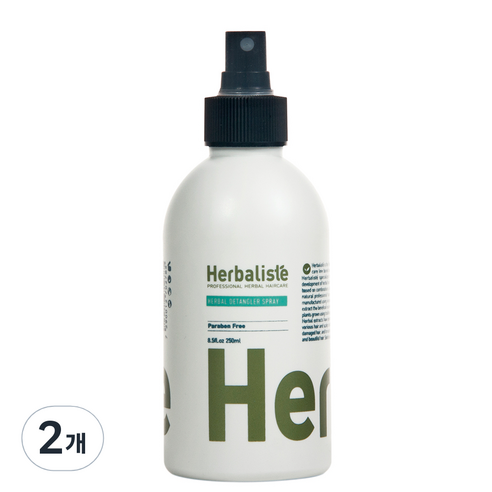 허벌리스테 헤어 디탱글러 스프레이, 250ml, 2개