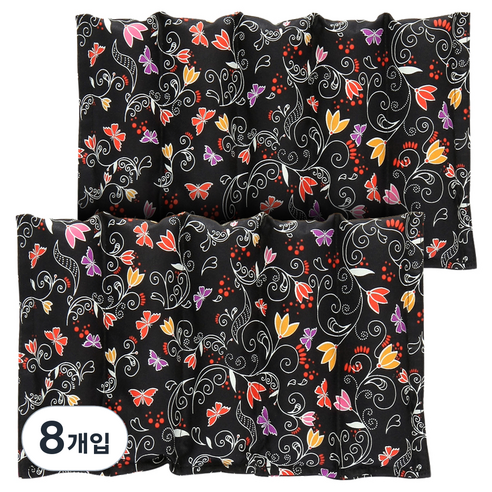 아이러브허브 다용도 찜질팩 블랙 소, 8개