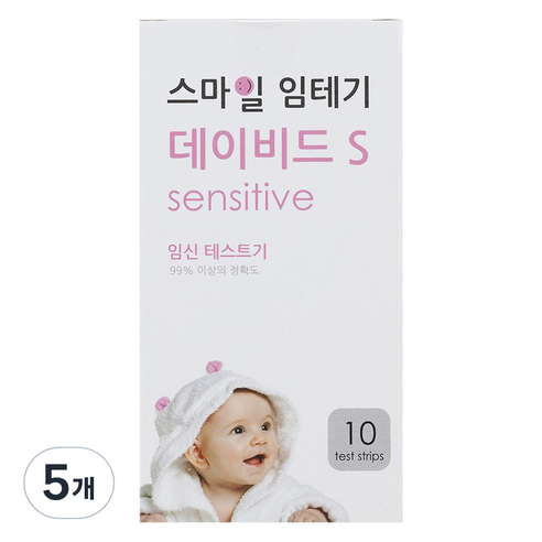 스마일랩 데이비드 S 임신테스트기, 10개입, 5개