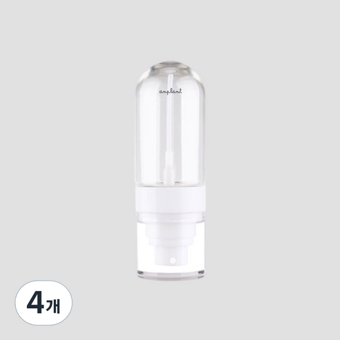 앙플랜트 거꾸로 초미세 미스트 안개 분사 분무기 50ml, 4개, 화이트