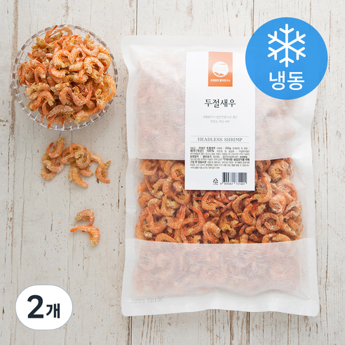 조혜정의멸치연구소 국산 두절 건새우 (냉동), 350g, 2개