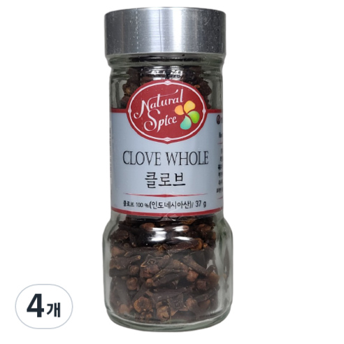 내츄럴스파이스 클로브, 37g, 4개